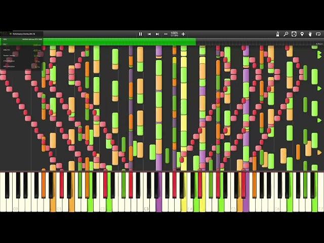 [Black MIDI] Antichlorobenzene (3.59 Million) | i5-12400F Synthesia Run