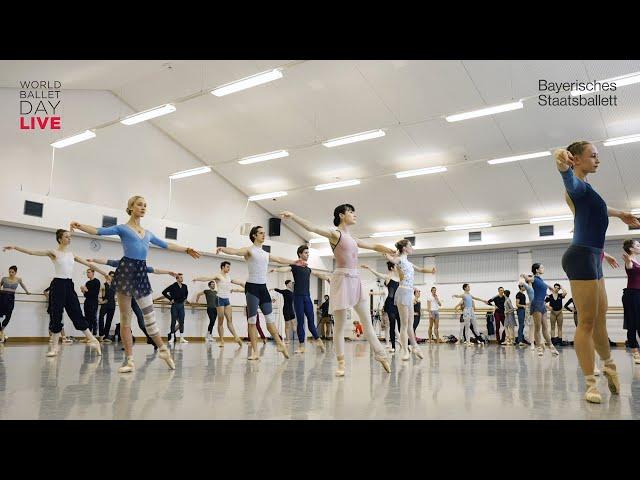 Bayerisches Staatsballett Class for World Ballet Day 2022