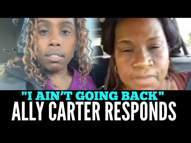 Ally Carter RESPONDS To Her REAL Mother Calling Her A 'CREATURE' Not A Woman!