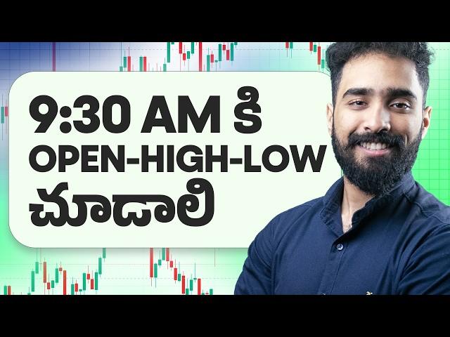 పొద్దున్నే ఈ డాటా చూసి ట్రేడ్ తీసుకోండి | Intraday Equity Strategy | marketfeed telugu