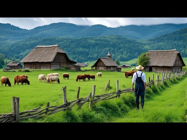 Romania - Village Life in Maramures and the Steam Train, the 'Mocanita'