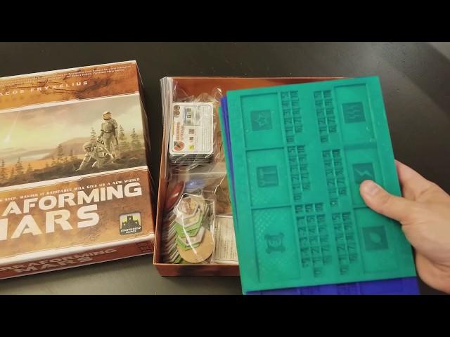 Terraforming Mars board game - Whats in the box?