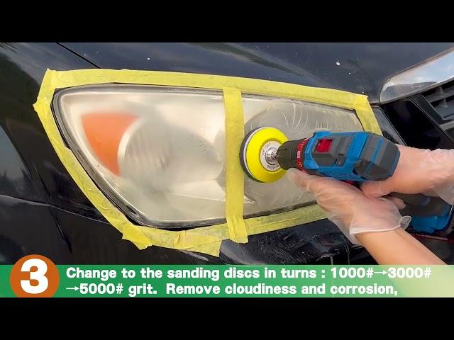 3 Easy Steps to Restore Sun Damaged Headlights!