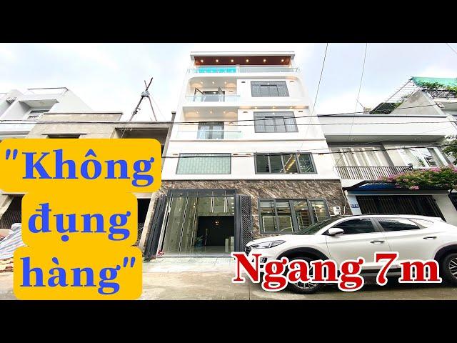 Nhà “Không đụng hàng” với bề ngang 7m đường thông có công viên cây xanh, gần chợ trường học.