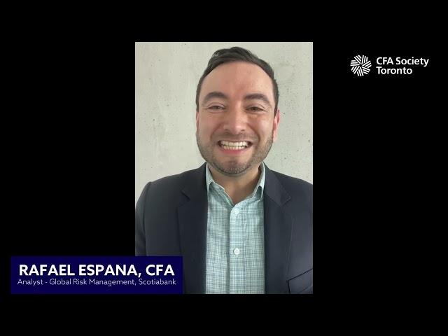 CFA Society Toronto Membership - Rafael Espana, CFA