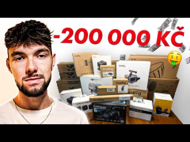 Koupil jsem novou techniku za 200 000 Kč!  Bláznovství nebo investice?