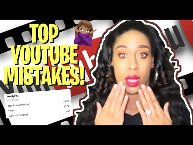 Top MISTAKES Small YouTubers Make.... ‍️  | Lizette Baldeo