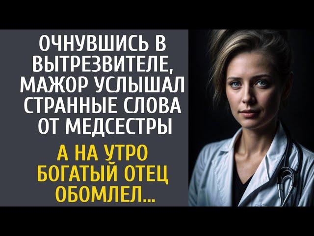 Очнувшись в вытрезвителе, мажор услышал странные слова от медсестры… А утром его богач-отец обомлел…