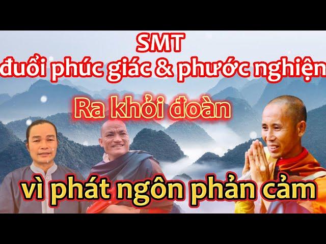 Sư Minh Tuệ Đuổi Phúc Gíac Và Phước Nghiện Ra Khỏi Đoàn ,Vì Phát Ngôn Phản Cảm