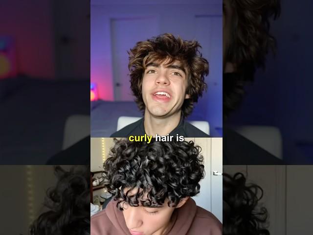 The 3 types of curly hair 