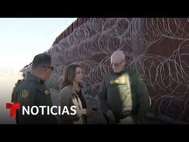 Kamala Harris visita la frontera en Arizona