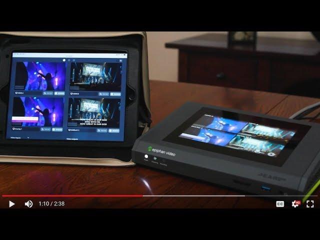 Tutorial: Epiphan Pearl Mini All-in-One Video Production System