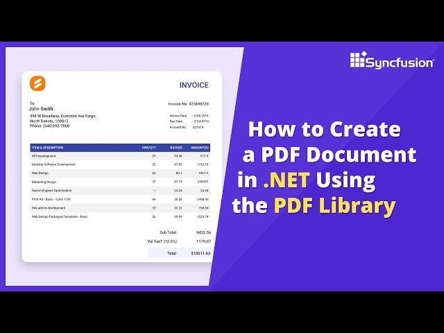 How to Easily Create PDFs in .NET Using the .NET PDF Library