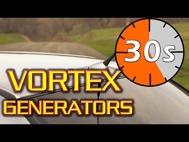 Vortex Generators Explained in 30 Seconds!