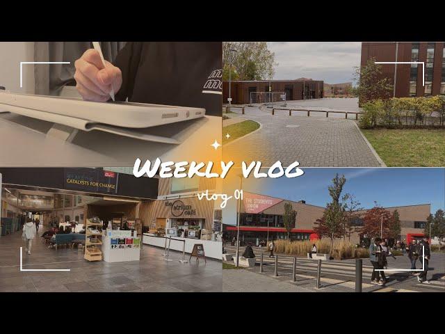 Weekly Vlog 01｜一個人在英國的留學生活｜Bristol