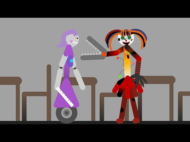 Miss Ani Tron vs Scrap Baby (FNAF)