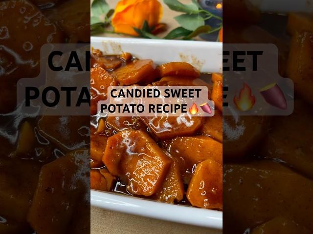 Save this yummy recipe for thanksgiving!Recipe in comments! #easyrecipe #sweetpotato #thanksgiving