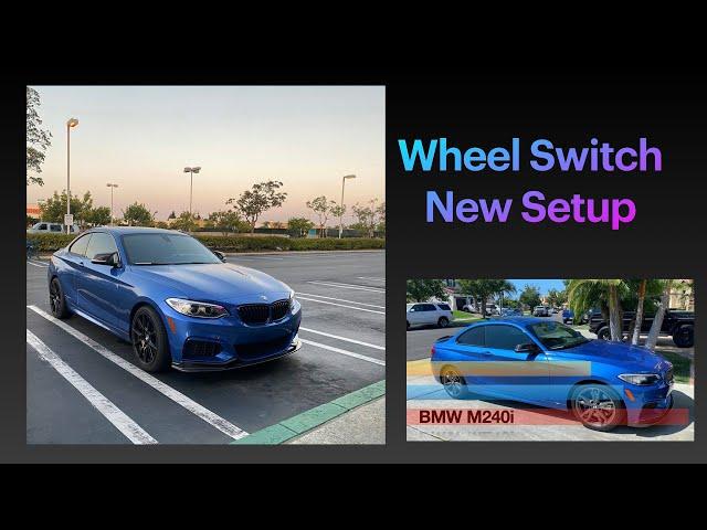 New wheels for BMW M240I TSW Chrono