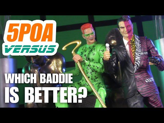 RIDDLER VS TWO-FACE! McFarlane Toys DC Multiverse Batman Forever Action Figure Review