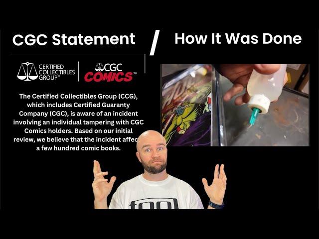 CGC Responds To Comic Book Reholder Scam And YouTuber Shows How It Was Done