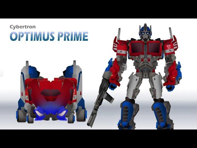 Optimus Prime CYBERTRONIAN form - Short After Effects Transformers Series