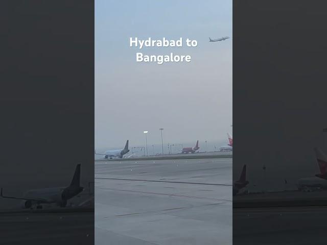 Hydrabad to Bangalore #song business Trip ️