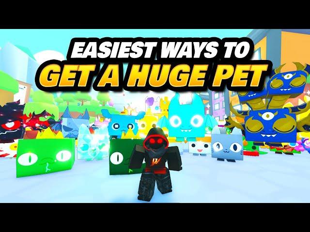 Easiest Ways to get a Huge Pet (Pet Sim 99)