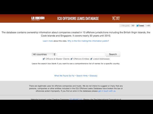 ICIJ Offshore Leaks Database Tutorial