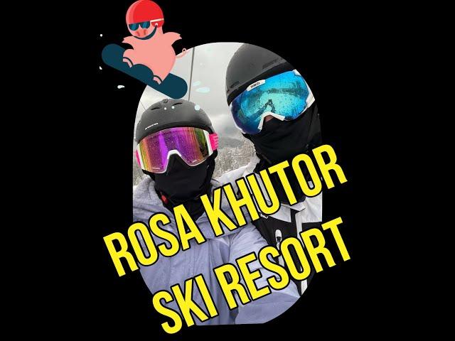 Rosa Khutor ski resort Snowboarding