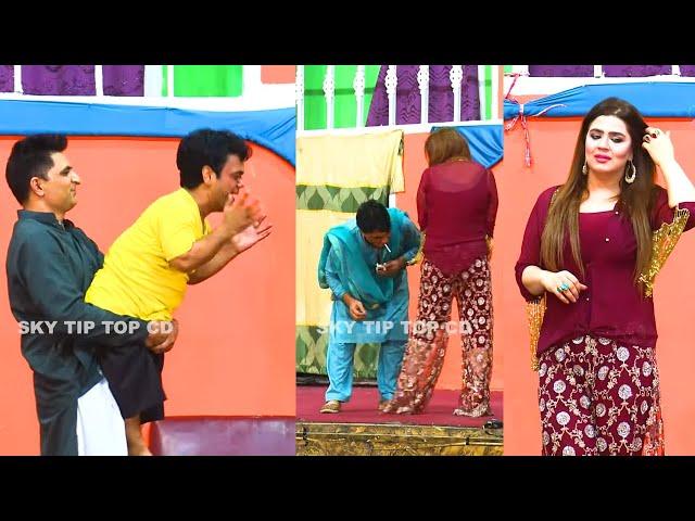 Vicky Kodu and Amjad Rana with Suanairi Khan | Stage Drama Kundi Na Kharka 2020 | Comedy Clip 2020