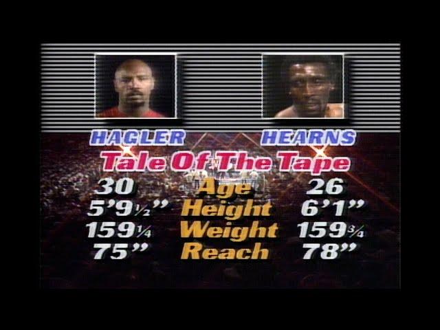 Marvin Hagler vs Tommy Hearns | ON THIS DAY FREE FIGHT | GREATEST FIGHT OF ALL-TIME
