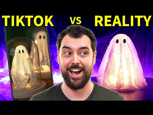 Testing Viral Halloween TikTok Crafts