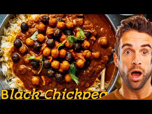 Black Chickpeas Curry | Gravy Curry Kala Chana Masala Curry  New Simple Trick Dhaba Style Curry