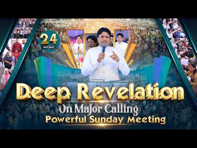 SUNDAY MEETING 24-11-2024 | ANKUR NARULA MINISTRIES