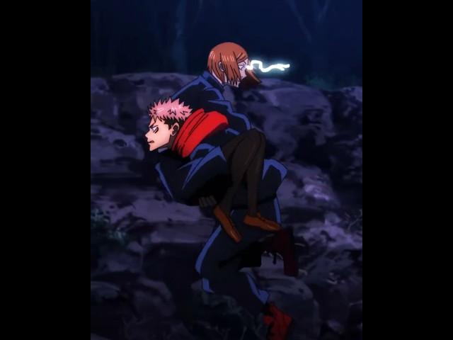 Nobara's reaction when she realised #anime #jujutsukaisen #itadori #nobara