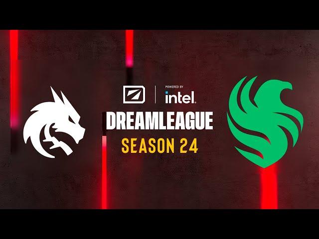 Team Spirit vs Team Falcons - Лучшие моменты - DreamLeague Season 24 - Group Stage 2