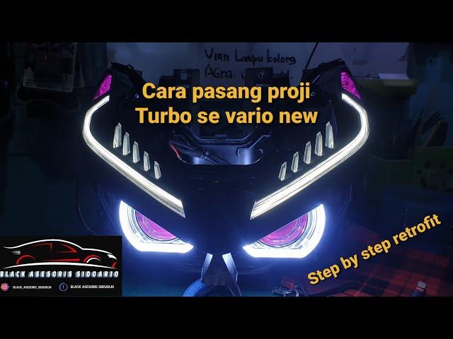 cara pasang proji biled turbo se vario new