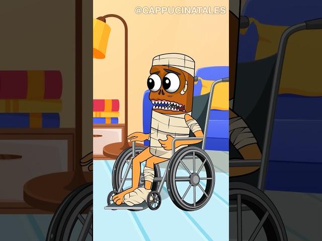 Who is the Real Victim of the Beating? - Italian Brainrot | Cappucina Animation #animation #brainrot