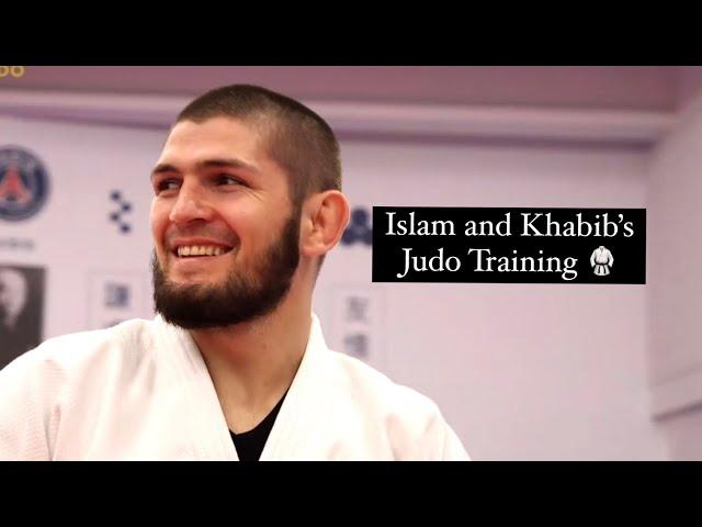 Khabib and Islam's Judo Training!