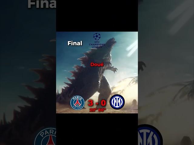 PSG vs Inter Champions League Final  #football #psg #inter #trending #viral #shorts #edit