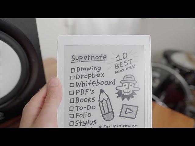 SUPERNOTE NOMAD / the ten best features so far