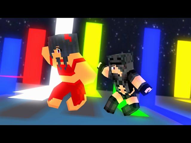 aphmau red with wither girl shigure dance moves -minecraft animation #aphmau