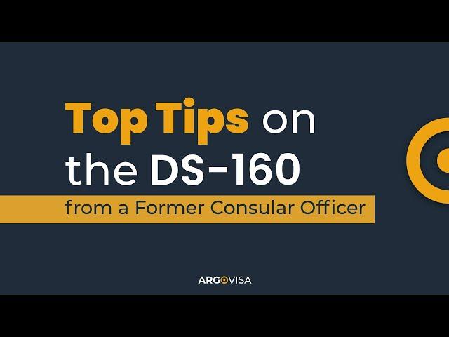 Does the DS-160 really matter at the visa interview?