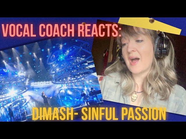 Vocal Coach Reacts to Dimash Sinful Passion