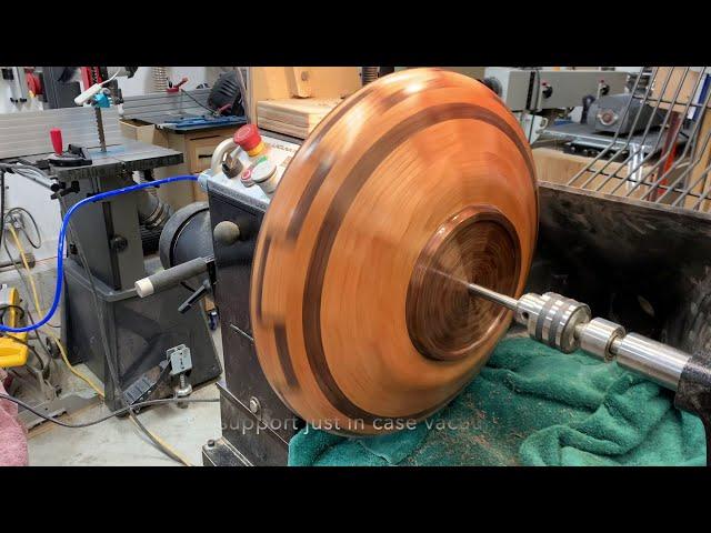 Vacuum Pump Setup on Laguna 24-36 Lathe