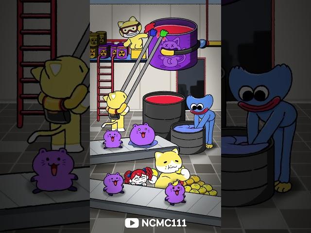 How to make Catnap Chu(Poppy Playtime Animation) #animation #memes #cute #hamsters #smilingcritters