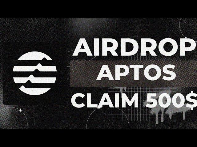 Best claim token 500$. Aptos crypto airdrop 2024