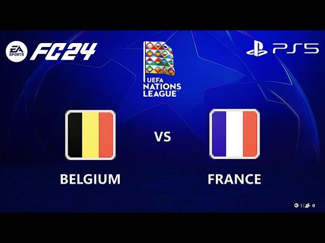 FC 25 - BELGIUM vs FRANCE | UEFA Nations League 24/25 | PC60