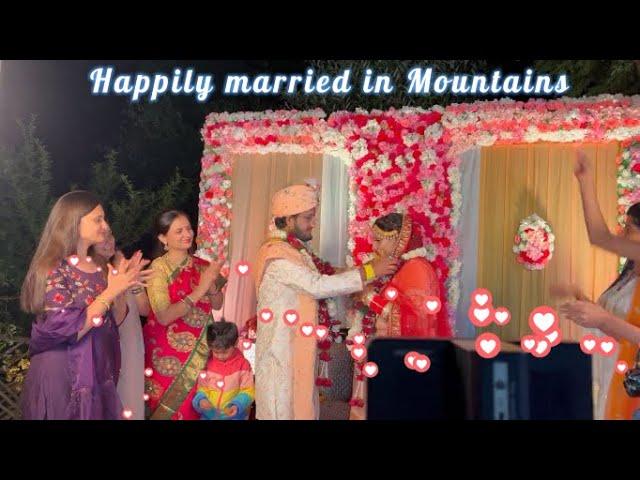 शादी in mountains, band bajaa Barat  बरात & Bonfire ||Simpy Saurabh Vlogs