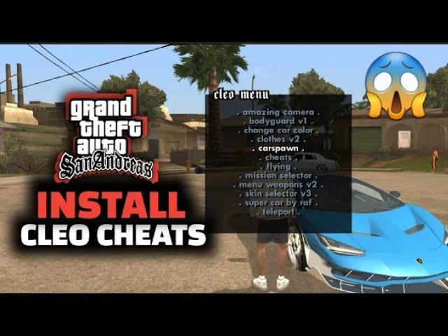 How To Install CLEO CHEAT MENU - GTA SA Android 10/11/12/13/14 #gta #trending #cleomod #viralvideo